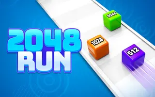 Play 2048 Cube Run online - Glouplay