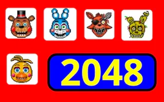 Play 2048 - FNAF online - Glouplay