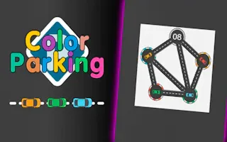 Play Color Parking online - Glouplay
