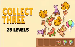 Play Collect Three online - Glouplay