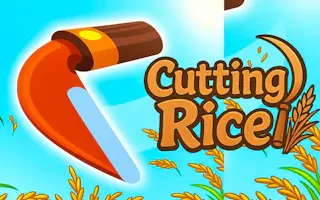 Play Cutting Rice online - Glouplay