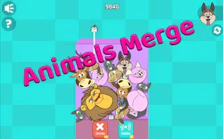 Play Animals Merge online - Glouplay