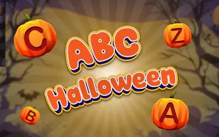 Play ABC Halloween online - Glouplay