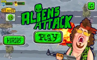 Play Aliens Attack online - Glouplay