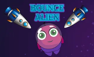 Play Bounce Alien online - Glouplay