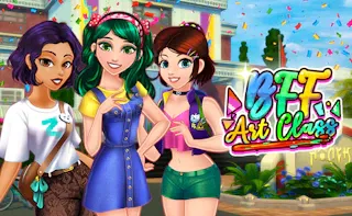 Play BFF Art Class online - Glouplay