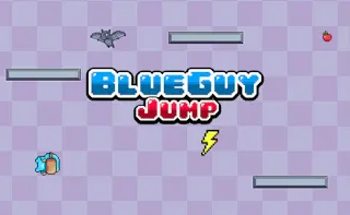 Play BlueGuy Jump online - Glouplay
