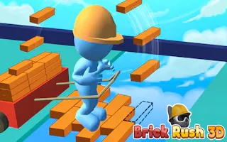 Play Brick Rush 3D online - Glouplay