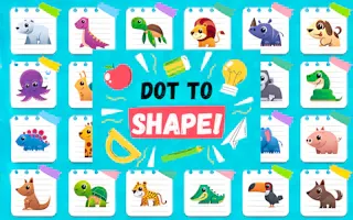 Play Dot to Shape! online - Glouplay