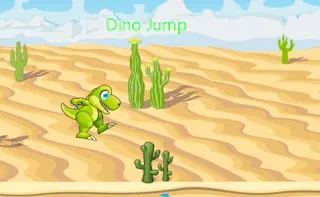 Play Dino Jump online - Glouplay