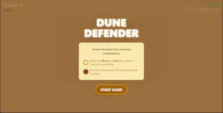 Play Dune Defender online - Glouplay