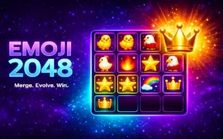 Play Emoji 2048 online - Glouplay