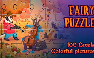 Play Fairy Puzzle online - Glouplay