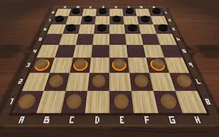 Play Free Checkers online - Glouplay