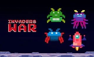 Play Invaders War online - Glouplay