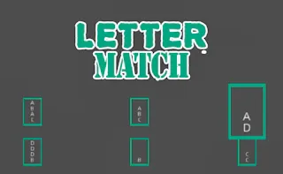 Play Letter Match online - Glouplay