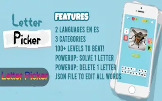Play Letter Picker online - Glouplay
