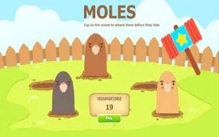 Play Moles online - Glouplay