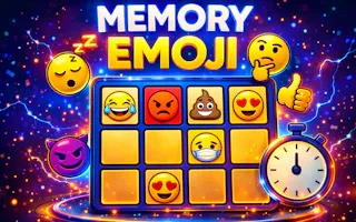 Play Memory Emoji online - Glouplay