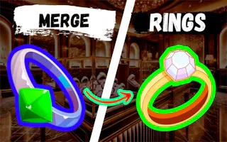 Play Merge Rings online - Glouplay