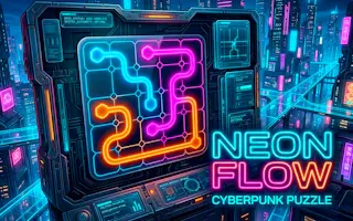 Play Neon Flow online - Glouplay