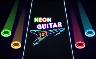 Play Neon Guitar online - Glouplay