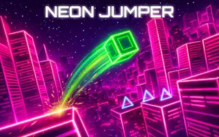 Play Neon Jumper online - Glouplay