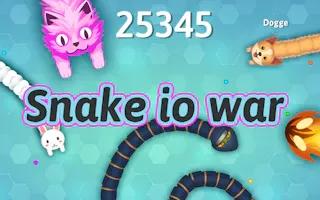 Play Snake IO War online - Glouplay
