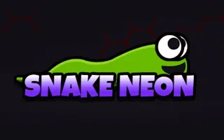 Play Snake Neon online - Glouplay