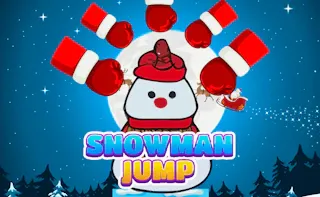 Play Snowman Jump online - Glouplay