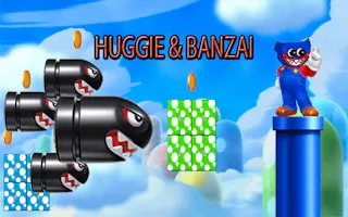 Play Huggie and Banzai online - Glouplay
