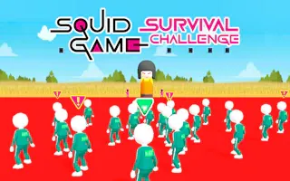 Play Squid Game Survival Challenge online - Glouplay