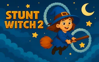 Play Stunt Witch 2 online - Glouplay