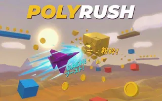 Play Poly Rush online - Glouplay