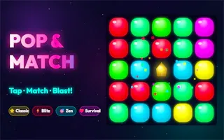 Play Pop & Match online - Glouplay
