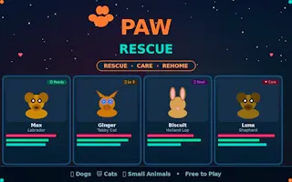 Play Paw Rescue online - Glouplay