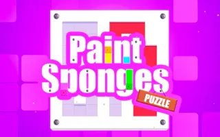 Play Paint Sponges Puzzle online - Glouplay
