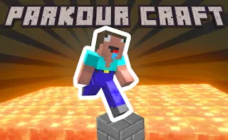 Play ParkourCraft online - Glouplay