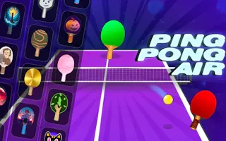 Play Ping Pong Air online - Glouplay