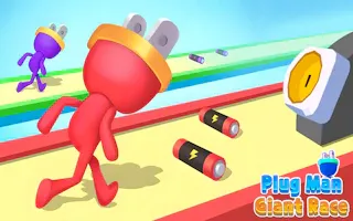Play Plug Man Giant Race online - Glouplay