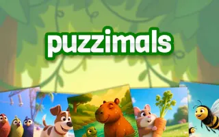 Play Puzzimals online - Glouplay