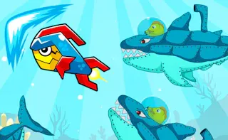 Play Robot Fish online - Glouplay