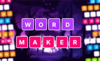 Play Word Maker online - Glouplay