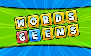 Play Words Geems online - Glouplay